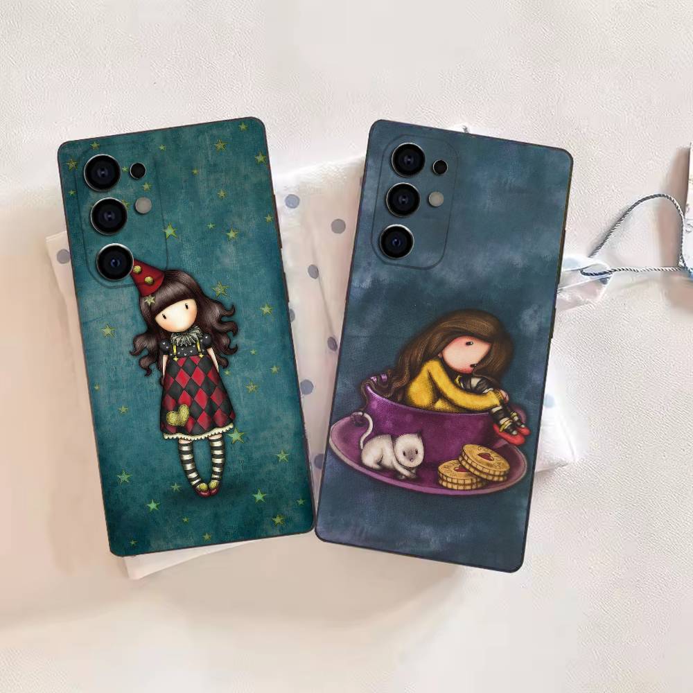 Phone Cases London - L-Santoro London K-Gorjuss かわいい女の子柄 スマホケース Samsung