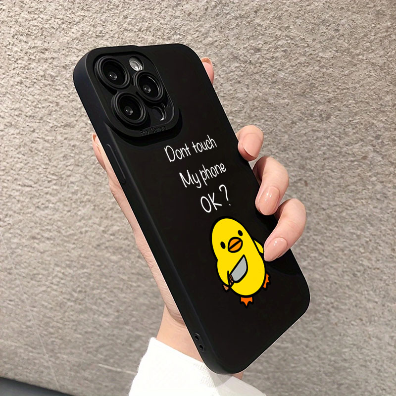 かわいいミニマリスト風カートゥーンダックシリコン製iPhon - Phone Cases Xr Iphone のレビューと価格