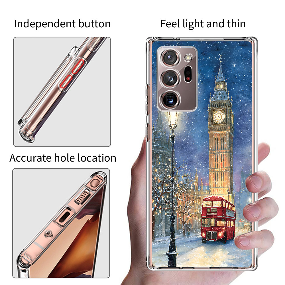 冬のクリスマスをロンドンで体験できるSamsung Gala - Phone Cases London のレビューと価格