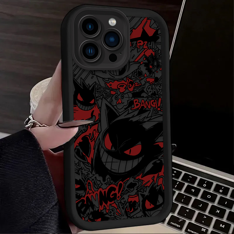 ポケモン ゲンガー グラフィティ スマホケース iPhone - Phone Cases Xr Iphone のレビューと価格