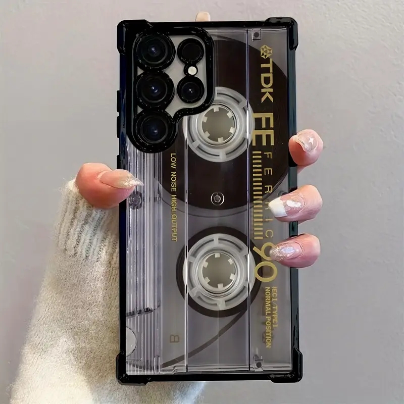 レトロカセットパターンメッキ加工ソフトフォンケース Sams - Phone Cases Galaxy A16 5G のレビューと価格