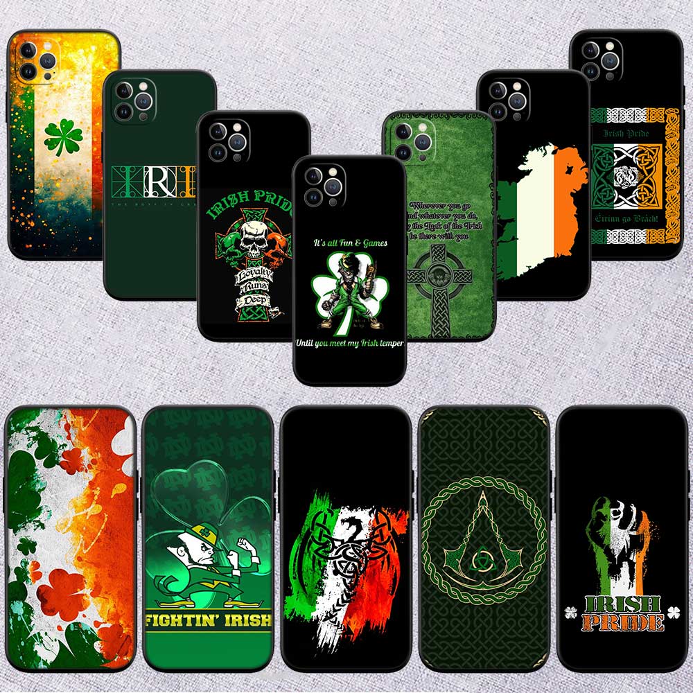 HY13 アイルランド イルランド国旗 シェル型スマホケース - Phone Cases Ireland のレビューと価格