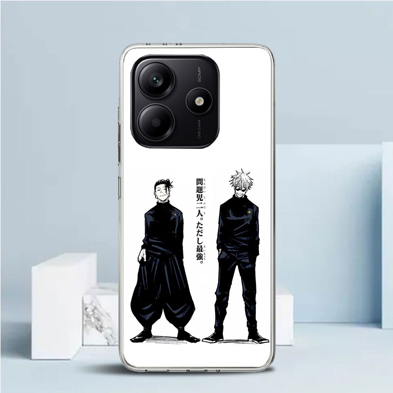 黒白の呪術廻戦スマホケース Xiaomi Redmi Not - Phone Cases Jujutsu Kaisen のレビューと価格