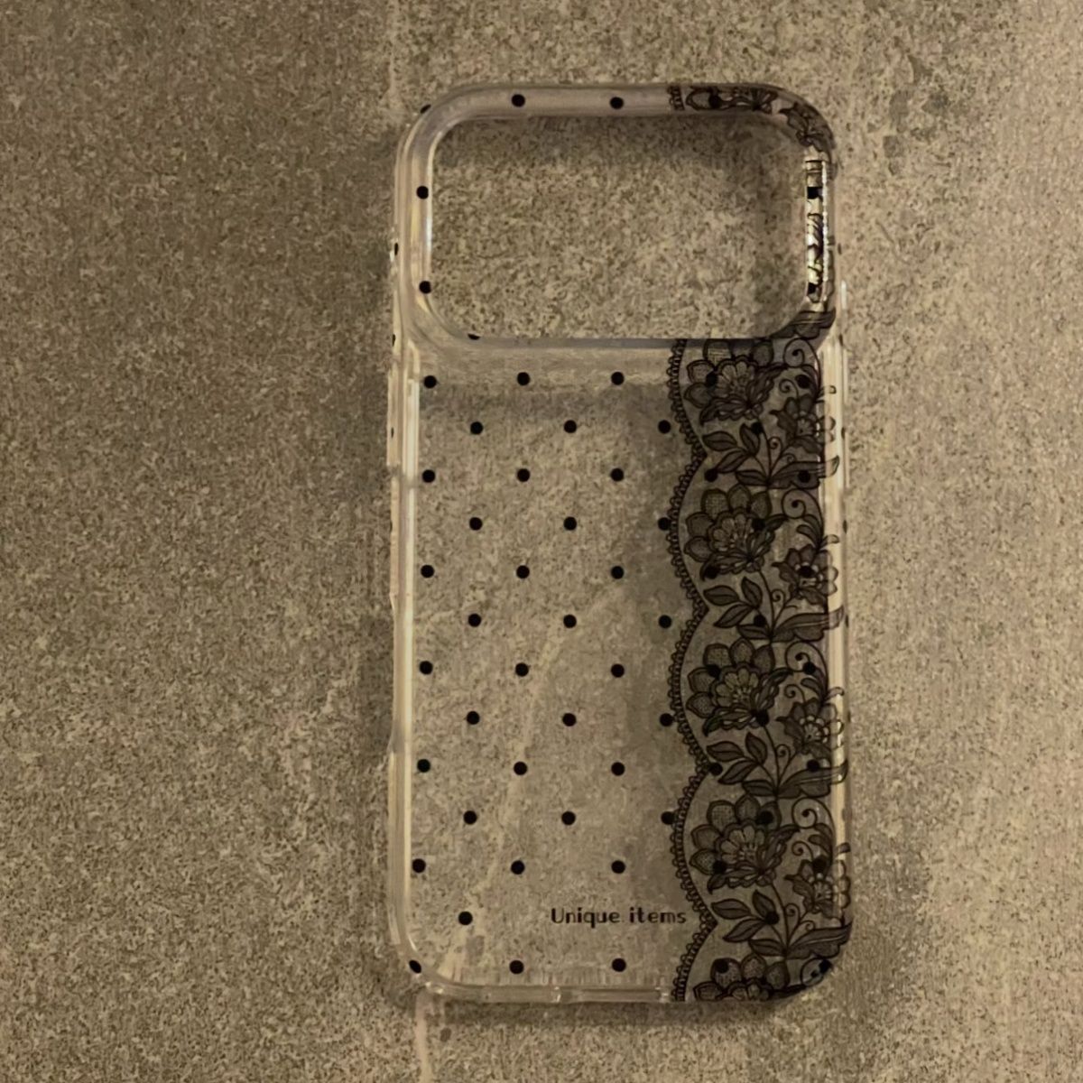 黒白の水玉模様レース柄iPhoneケース iPhone 17 - Phone Cases Xr Iphone のレビューと価格