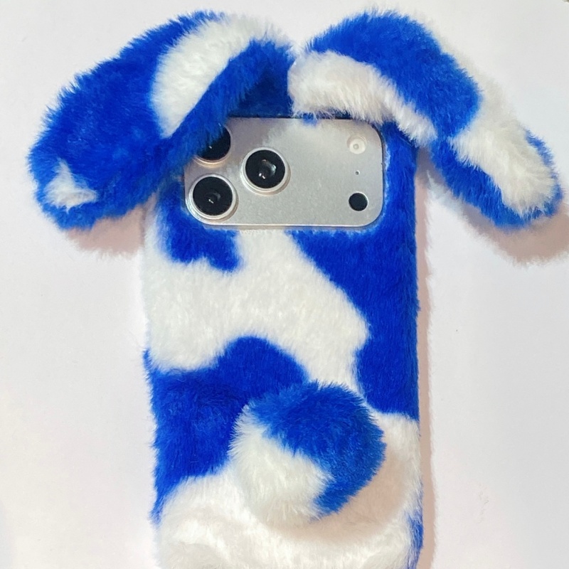 可愛いウサギデザインのふわふわスマホケース iPhone 1 - Phone Cases For Iphone 16 のレビューと価格